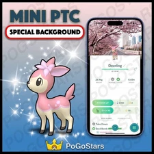 Pokémon PTC Go - Shiny Deerling Spring -✨Korea Spring Flower Background✨