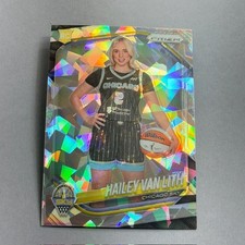 2025 WNBA Panini Prizm Silver Cracked Ice sp Insert Hailey Van Lith Rookie RC
