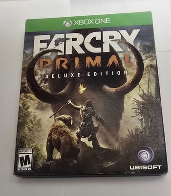 Far Cry Primal Deluxe Edition Steelbook (Xbox One/Series X) Complete CIB VG