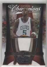 2009-10 Certified Certified Champions Materials 17/50 Kevin Garnett #10 HOF 8f4