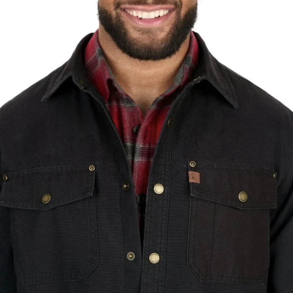 Coleman Mens Size XXL Fleece Lined Tear Reistant Durable Canvas Jacket MSRP $80 - Image 4 of 4