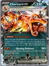 Charizard ex 125/197 Double Rare Obsidian Flames Pokemon Holo Near Mint on eBay