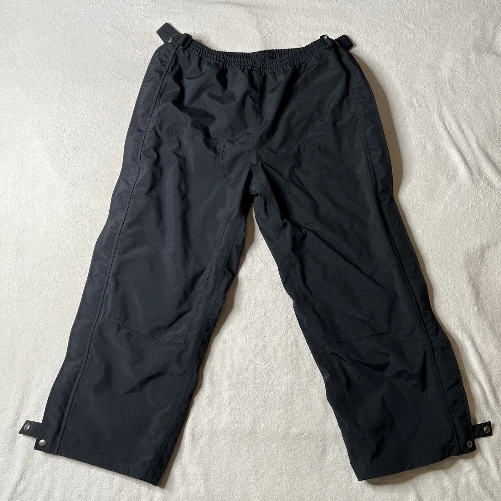 Carhartt Mens STORM DEFENDER SHORELINE Waterproof Rain Pants B216 XL Black