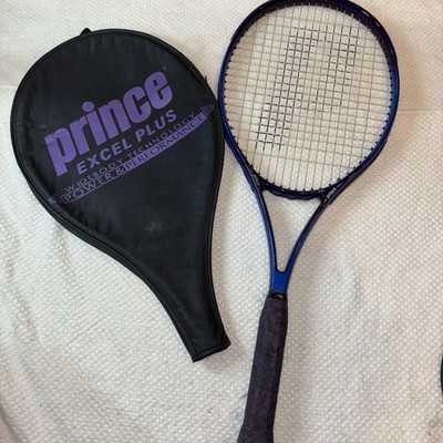 vintage Prince Excel Plus tennis racket 4 5/8