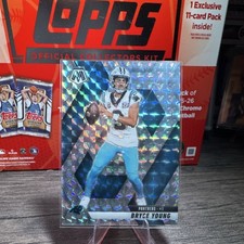 Panini Mosaic Prizm Bryce Young #86 Carolina Panthers Football 2025
