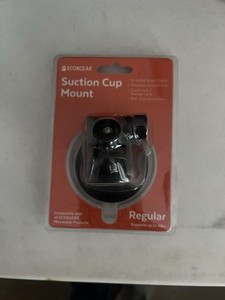ECOXGEAR ~ Suction Cup Mount ~ Black ~ Model GDI-EGSCM ~ New                 C23