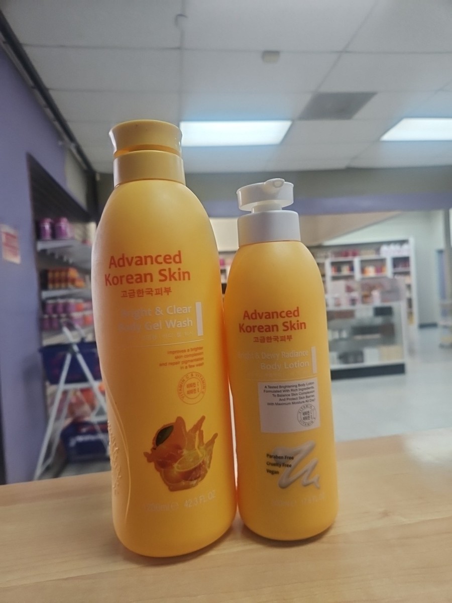 Advance Korean Skin Bright & Clear Body Gel And Lotion 2in 1
