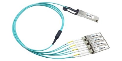 ATGBICS AQP-XPA4-005-C InfiniBand und Glasfaserkabel 5m QSFP+ 4x SFP+ AOC C