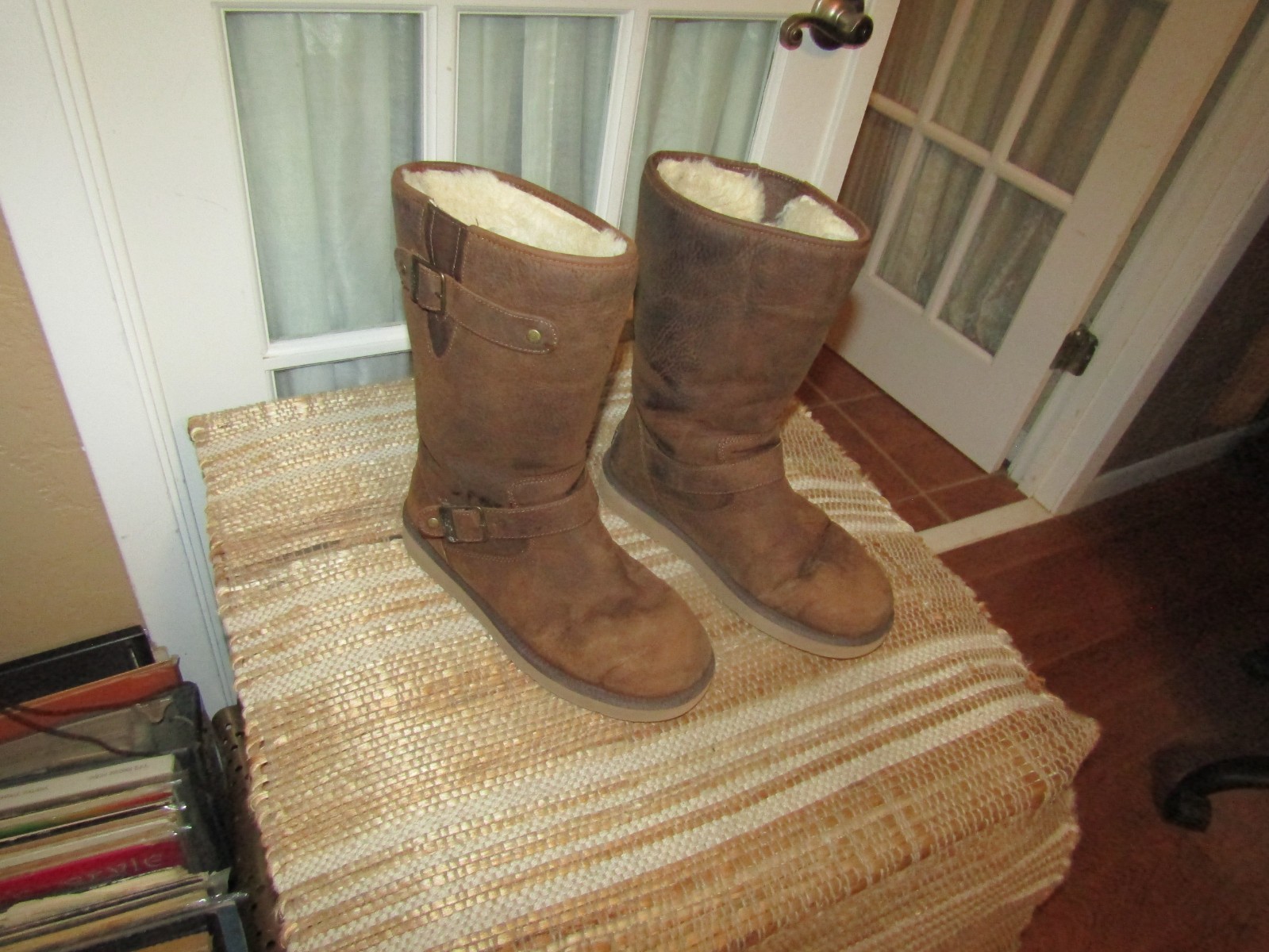 Ugg Australia Sutter Boot Toast Brown Suede Women's Size 9 style 1005374