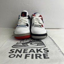 Size 4 - Nike Air Jordan 4 Retro SE GS What The 4 Men's Shoes - 408452 146