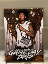 2026 Topps Series 1 Celebration Ronald Acuna Jr Game Day Drip GD-5