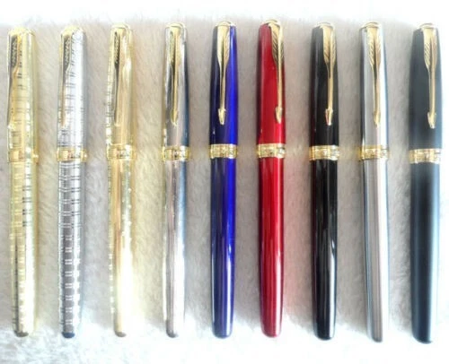Good Parker Sonnet Series 0.5 mm Fine (F) Nib Fountain Pen U Pick Color