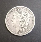 1889 Morgan Silver Dollar:  Fine, 90% , United States $1 Coin, Free Shipping!
