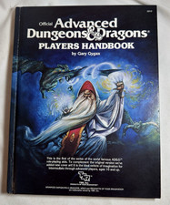 AD D Advanced Dungeons Dragons Player's Handbook 2010, TSR Gary Gygax 1980 HC