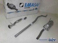 Imasaf Auspuff Flex+Dpf-Rep-Rohr+Esd für Opel Combo+Tour 1.3 Cdti 16V 2005-2012