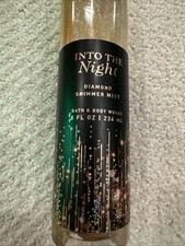 Bath  Body Works INTO THE NIGHT Diamond Shimmer Mist Spray 8 oz