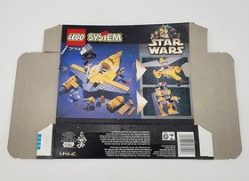 Star Wars Lego System 7141 Naboo Fighter **BOX ONLY**