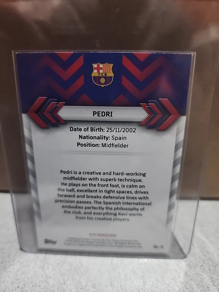 Pedri /25 - Barcelona Team Set - Image 2 of 2