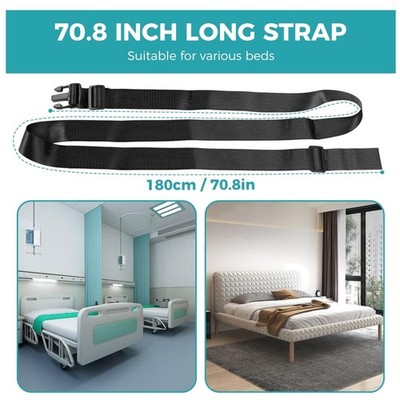 Dementia Patient Restraints, Hospital Bed Straps 2Pcs
