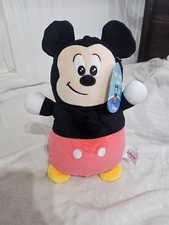 New Disney Hug Mees Mickey Mouse Original Squishmallows 10  Plush Toy Holiday
