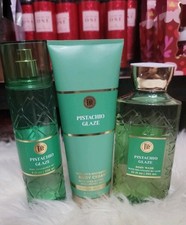 LOT3 Bath  Body Works Pistachio Glaze Set