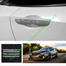 For Honda Civic Sedan 2016-2021 Resin-Diamond Exterior Side Door Handle Sticker