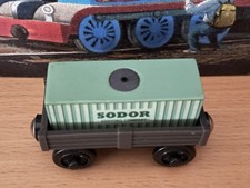 Rare Thomas Train Wooden Gray Cargo Car  Unreleased Sodor Shipping Co. Cargo 