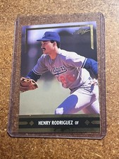 1991 Leaf Gold Rookies Baseball # BC8 Henry Rodriguez