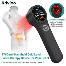 1760mW Red Light Therapy Device for Pain Relief LLLT Laser Therapy Home Use