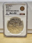 2021 Silver Heraldic Eagle T-1 MS70 End of Era 1 of 999  Salzberg Signed NGCMS70