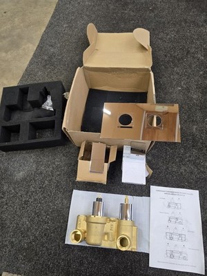 Doppel Unterputz Thermostat Duschventil mit Umsteller Hudson Reed