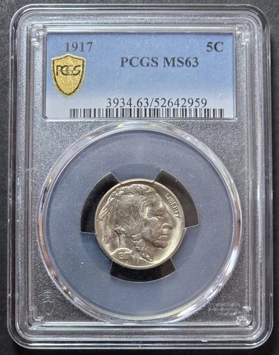 1917 Buffalo Nickel, PCGS MS63