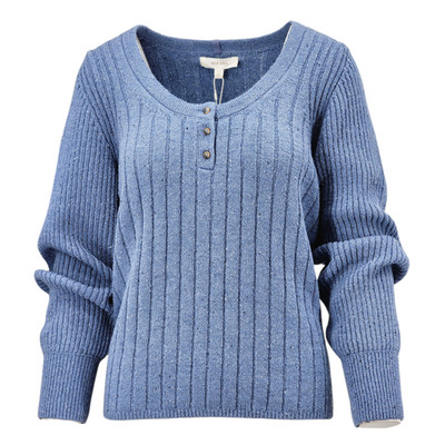 Per Una Cotton Rich Scoop Neck Knitted Top UVP 35,00 £