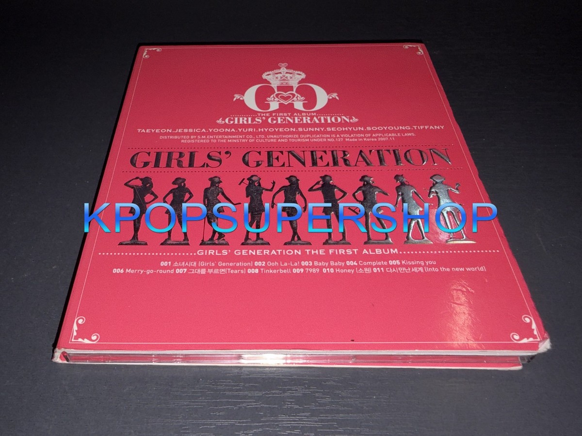 Girls' Generation The First Album CD Booklet Good Condition Rare