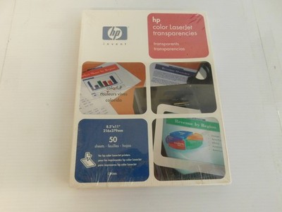 HEWLETT PACKARD HP COLOR LASERJET TRANSPARENCIES C2934A - NEW (LSM161)