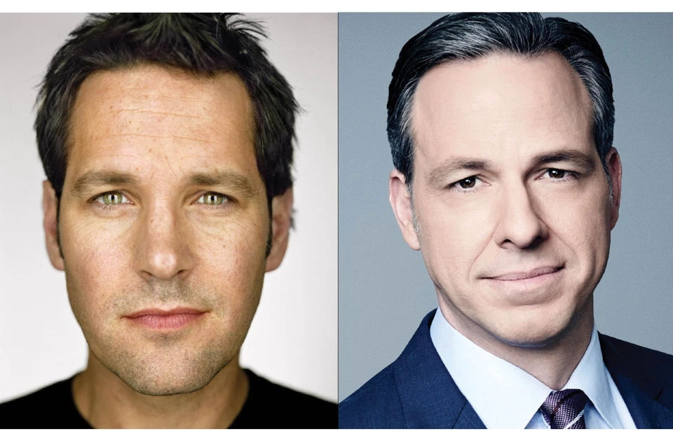 Almuerzo para dos con Paul Rudd y Jake Tapper en Manhattan, Nueva York