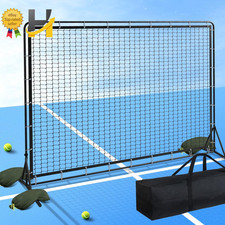 Portable Tennis Rebounder Net 9x7ft Pickleball Practice Wall Training Backboard