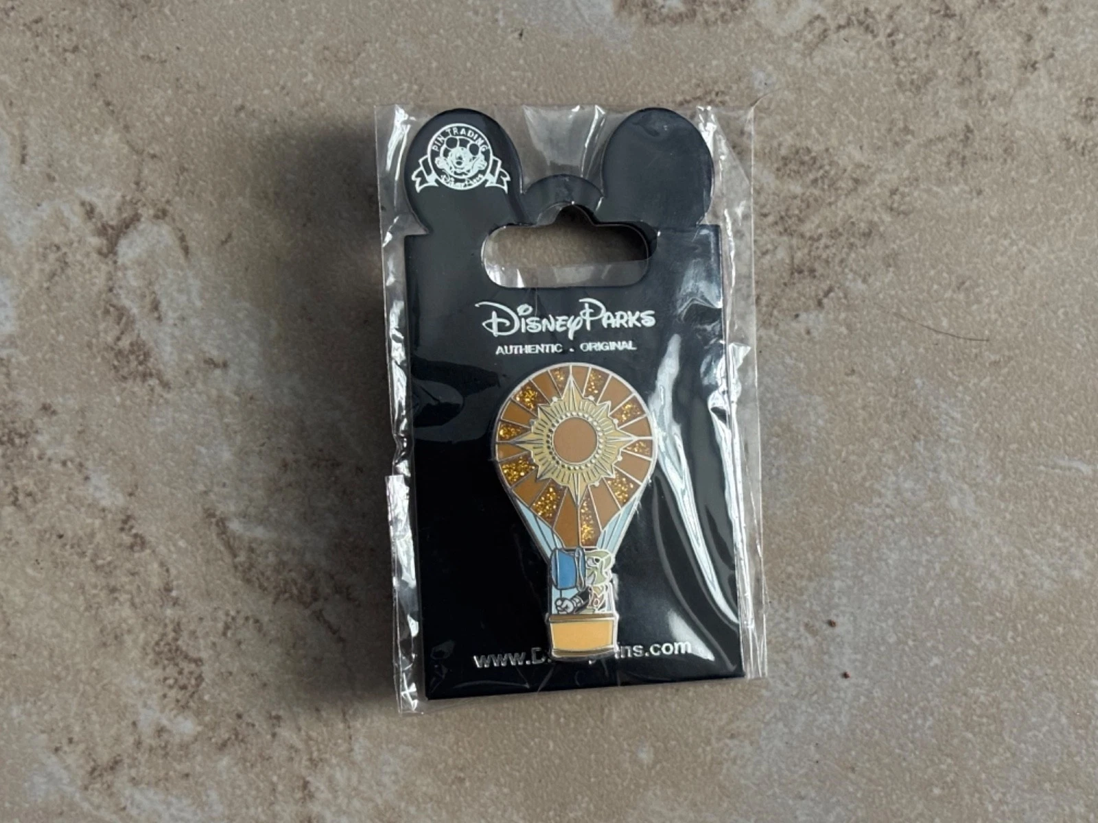Disney Parks Jiminy Cricket Hot Air Balloon Disney Character Pin