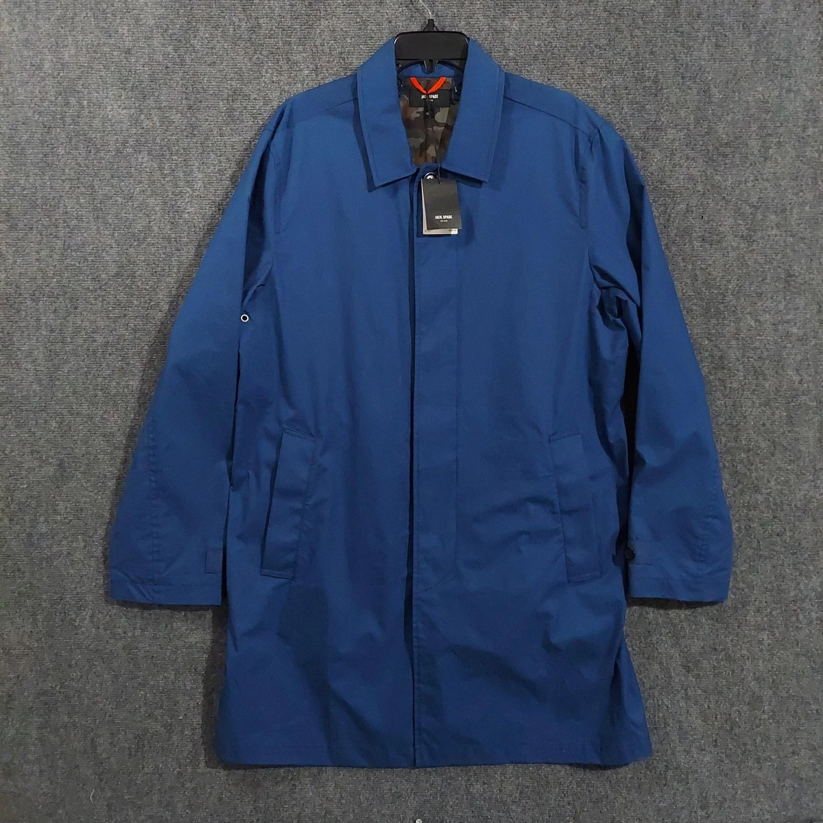 未使用級 JACK SPADE NEW YORK ステンカラー コート ネイビー JACK SPADE Trench Coats Coats, Jackets & Vests for Men for Sale