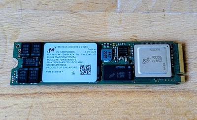Micron 7450 max 400GB M.2 22x80 NVMe Festplatte