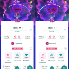 Pokemon Shiny Dynamax Ralts - Tr'ade 20k or P.T.C Pls read description 