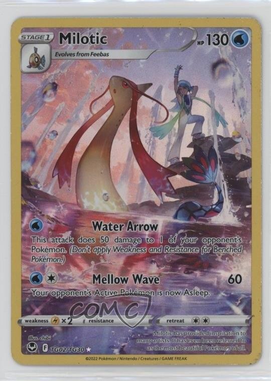 Full Art - Milotic Pokémon Sword & Shield Silver Tempest Trainer Gallery #TG02