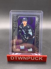 2025-26 Metals Universe Hockey JANI NYMAN Fresh Foundations Purple /349