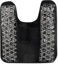 Set Zahari Home Sinatra Bath Rug Contour Contemporary Decorative Beautiful