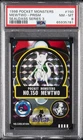 1998 POCKET MONSTERS SEALDASS SERIES 3 #150 MEWTWO-PRISM PSA 8