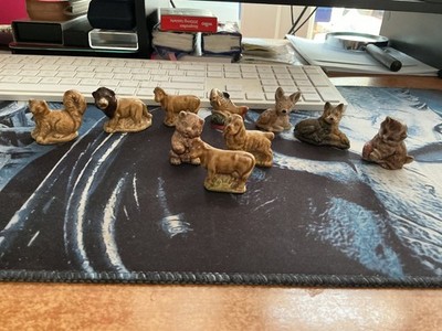 Wade Whimsies 70er x 10, in sehr gutem Zustand inkl. Löwe, Hunde, Eichhörnchen, Katze, Liebe & mehr
