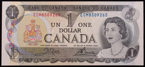 1973 Canada Nickel Dollar — photo from the most recent tracked eBay sale