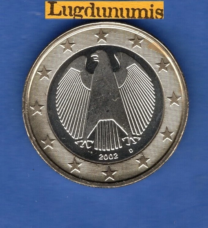 Allemagne 2002 1 Euro D Munich SUP SPL UNC De Rouleau Germany - Photo 1/1