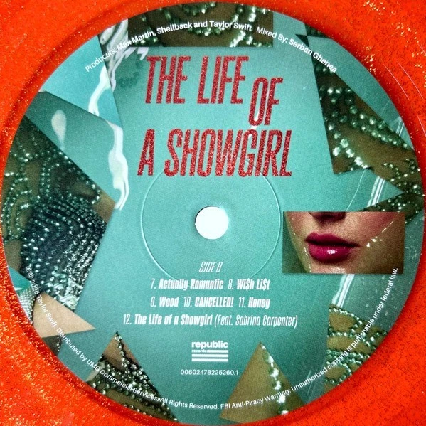 Taylor Swift – The Life Of A Showgirl - Schallplatte -LP - neu - Bild 3 von 4