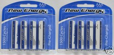 8 x AAA 800mAh 1.2V Ni-MH Rechargeable Batteries New Energy